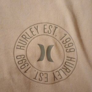 Light Pink Brand New Hurley Long Sleeve Graphic Sweatshirt For Sale!!